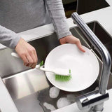 Multifunctional Hanging Long Handle Pan-Pot Brush Dish Bowl Washing Cleaning Brush Household Kitchen Cleaning Tools