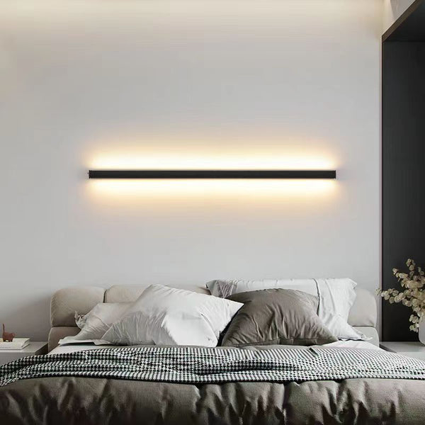 Simple Strip In-line Lamps LED Slotted-free Wall Lamp