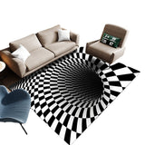 Exclusive For Cross-border Rectangular Visual Geometric Carpet Living Room